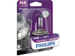 Bec h4 plus 12v 60/55w Philips