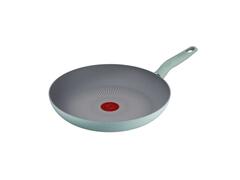 Tigaie Wok Halo Eucalyptus Tefal De 26 Cm G0167702, Aluminiu, Compatibil Cu Inductia, Indicator De Temperatura Thermo-Signal, Invelis Antiaderent Titanium, Verde