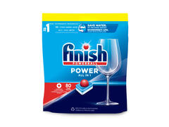 Detergent pentru masina de spalat vase Finish All in 1 Max Regular, 80 tablete