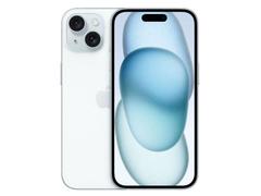 Telefon Mobil Apple iPhone 15, Super Retina XDR OLED 6.1", 128GB Flash, Camera Duala 48 + 12 MP, Wi-Fi, 5G, iOS (Albastru)