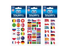 Abtibilduri, forma steaguri nationale