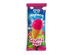 Inghetata cu aroma de capsuni Scufita Rosie 60 g Napoca