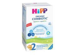 Lapte praf Hipp 2 Eco Combiotic imbogatit cu Omega 3 300g