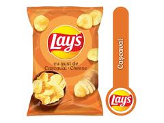 Lay's chipsuri din cartofi cu cascaval, 125g