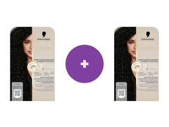 Vopsea de Par Schwarzkopf Creme Supreme 1-0 Negru, Al 2-lea -60%