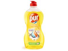 Detergent de vase triple action cu parfum de lamaie Pur 450ml