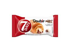 7Days Double Max Croasant Cu Crema Cu Cacao Si Crema Cu Aroma De Vanilie 80G
