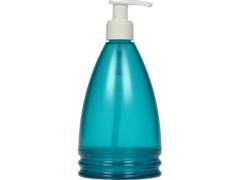 Dozator sapun lichid Tatay Aqua Turquoise, plastic, turcoaz, 17,5 x 8 x 8 cm
