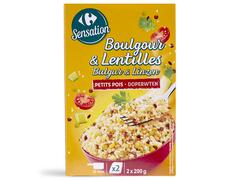 Preparat prefiert cereale & leguminoase 2 x 200 g Carrefour