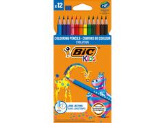 Set creioane colorate Evolution Bic, P12