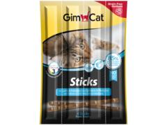 Batoane pentru pisici Gimcat Sticks Somon & Cod 4buc 20g