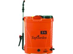 Vermorel cu acumulator TopGarden, 12V/8Ah, 16L
