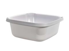 Lighean patrat Curver Essentials, plastic, 12 L, Gri