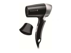 Uscator par de voiaj D2400 Remington, 1400W, 2 trepte de temperatura, Concentrator, Negru/Argintiu