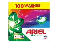Detergent De Rufe Capsule Ariel Allin1 Pods  Color, 100 Spalari