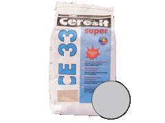 Chit de rosturi gresie si faianta Ceresit CE 33, gri, interior, 2 kg