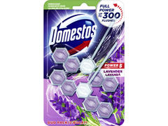 Odorizant vas toaleta Domestos Power 5 Lavanda, 2x55g