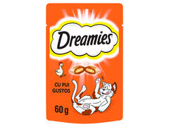 Dreamies recompense pentru pisici, cu pui gustos 60 g