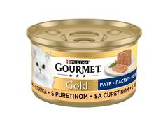 Gourmet Gold Pate pentru pisici cu curcan 85 g