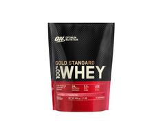 Optimum Nutrition Proteine Zer, 100% Whey Gold Standard, Aroma Capsuni, 450G