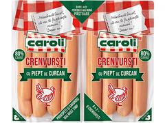 Caroli Cremwursti cu piept de curcan 280 g