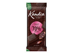 Ciocolata amaruie Kandia, 70%, 80 g