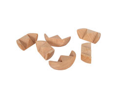 Puzzle 3D din lemn, Cub Burr