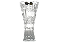 Vaza din cristal Bohemia Blade cu diametrul de 20cm