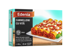 Cannelloni cu vita Edenia 400 g