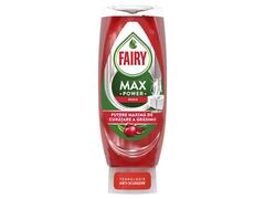 Detergent de vase Fairy MaxPower Pomegranate, 545 ml