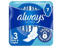 Absorbante Always Ultra Night, 7 buc