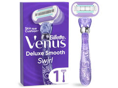 Aparat de ras pentru femei Gillette Venus Swirl, maner Flexiball