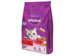 Whiskas hrana uscata cu vita pentru pisici adulte 1.4 kg