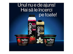 Iaurt cu afine Yopro, 160 g