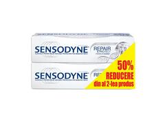 Pachet pasta de dinti Sensodyne Repair and Protect, 2 x 75 ml