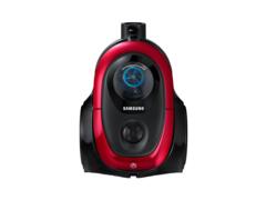 Aspirator fara sac Samsung VC07M2110SR/GE, 1.5 L, 700 W, Negru / Rosu