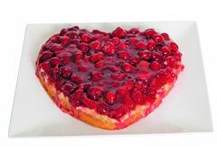 Tarta cu capsuni Inimioara