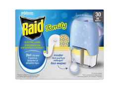 Aparat electric impotriva tantarilor Raid Family Liquid, 21 ml