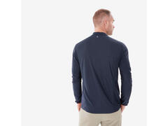 Bluză Drumeție la Munte MH500 Albastru închis Bărbați - XXL