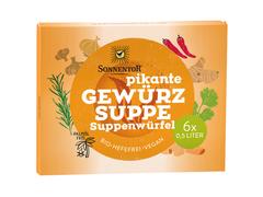 Cubulete supa pui Fara Pui picant vegan fara drojdie eco 6x10g - SONNENTOR