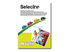 Hartie foto Selecline glossy A4 pentru imprimante inkjet