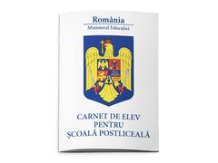 Carnet De Elev Pentru &#350;coala Postliceal&#259;