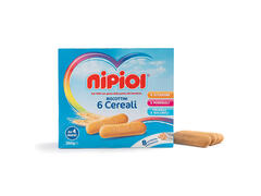 Biscuiti 6 cereale 360 g Nipiol