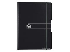 Clipboard dublu A4, PP, EO, negru