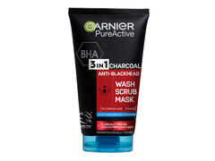 Gel Exfoliant 3 In 1 Pure Active Intensive Charcoal,Garnier 150 ML