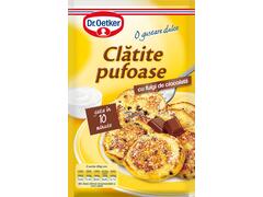 Amestec pentru clatite pufoase cu fulgi de ciocolata Dr.Oetker 160g