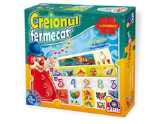 D-Toys set 2 Creionul fermecat si puzzle 24 piese