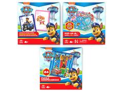 Set 3 jocuri Paw Patrol, Jumbo Cards, Pop-Up, Puzzle, 20141680