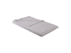 Pled din fleece Auchan Essential, 150g, 125 x 150cm, Culoarea Gri