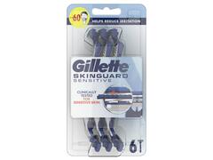 Aparat De Ras De Unica Folosinta Gillette Skinguard Sensitive, 6 Buc